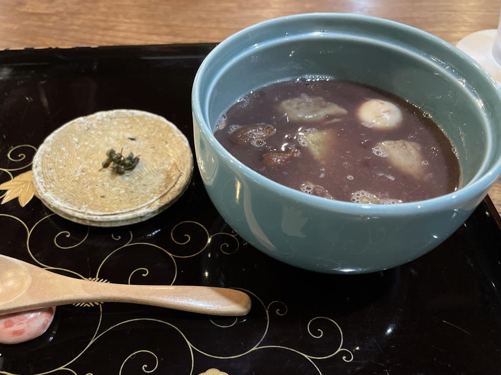 天空の館 おしるこ